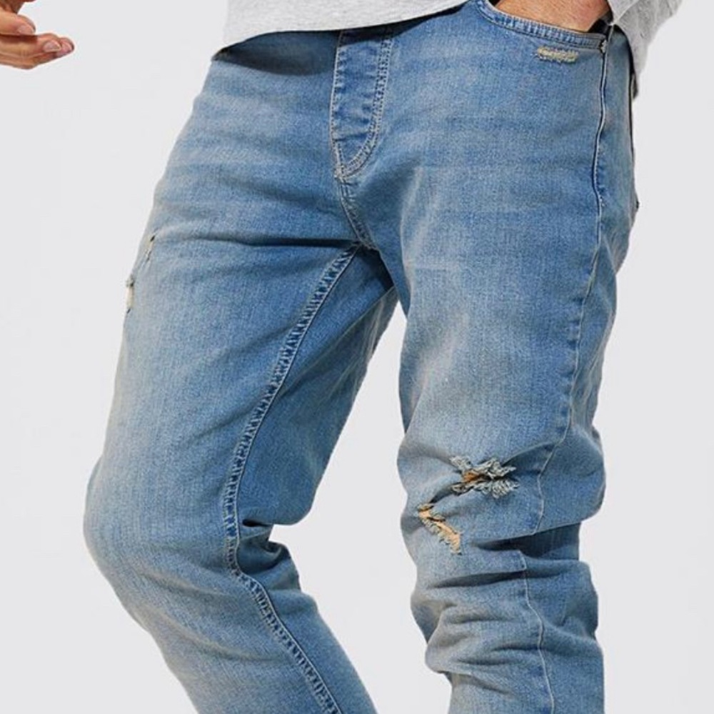 BoohooMAN skinny stretch jeans 32R
